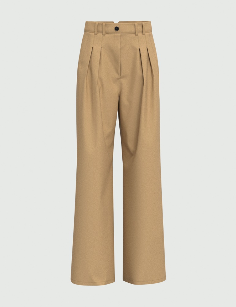 Darted trousers - Beige - Emme  - 2
