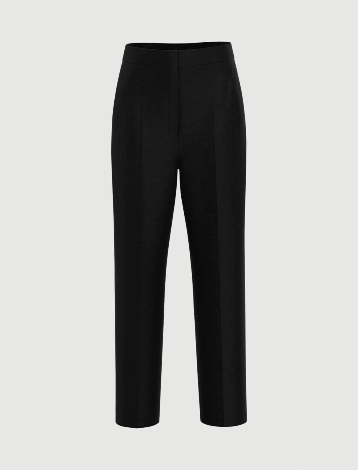 Linen trousers - Black - Marella - 4