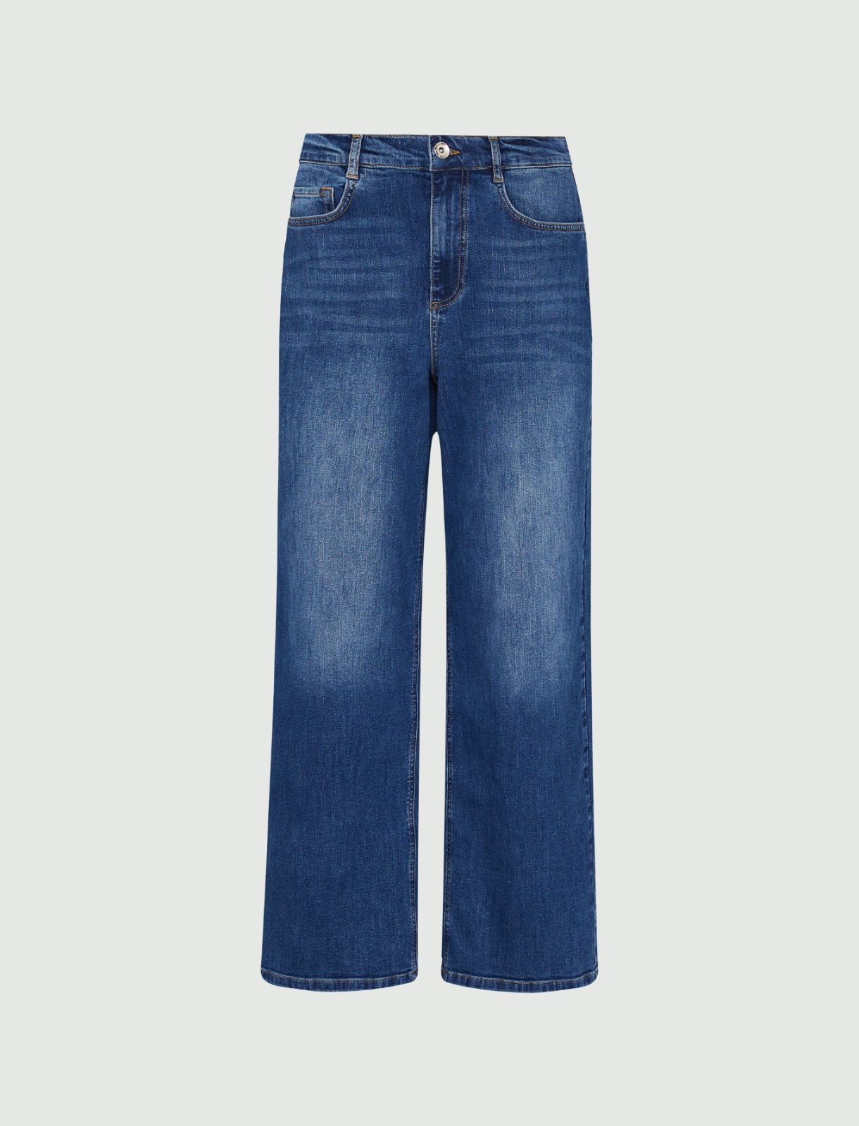 Jean jambe large - Bleu jeans - Marella - 4