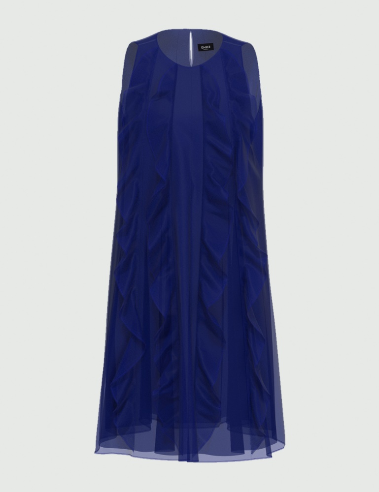 Kleid mit Rüschen - Lichtblau - Emme  - 2