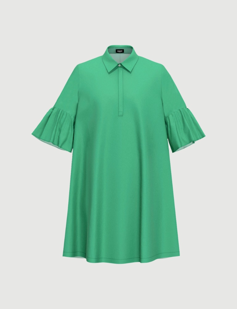 Krótka sukienka - Zielony - Emme  - 2