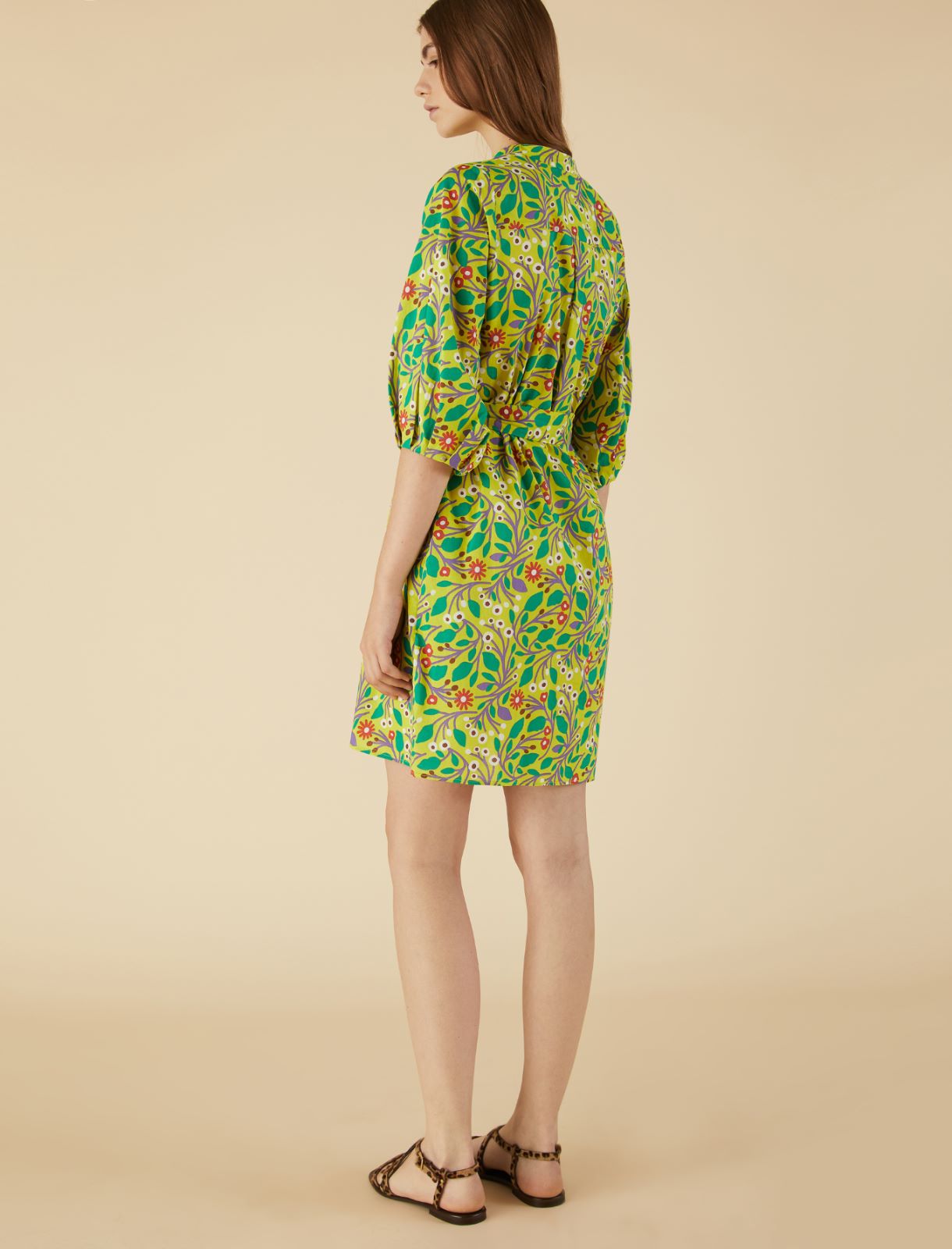 Kleid aus Baumwolle  - Gelb - Marella - 2
