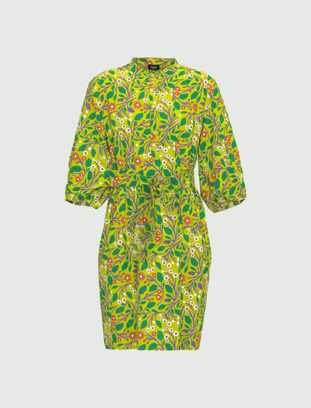 Kleid aus Baumwolle  - Gelb - Marella - 4