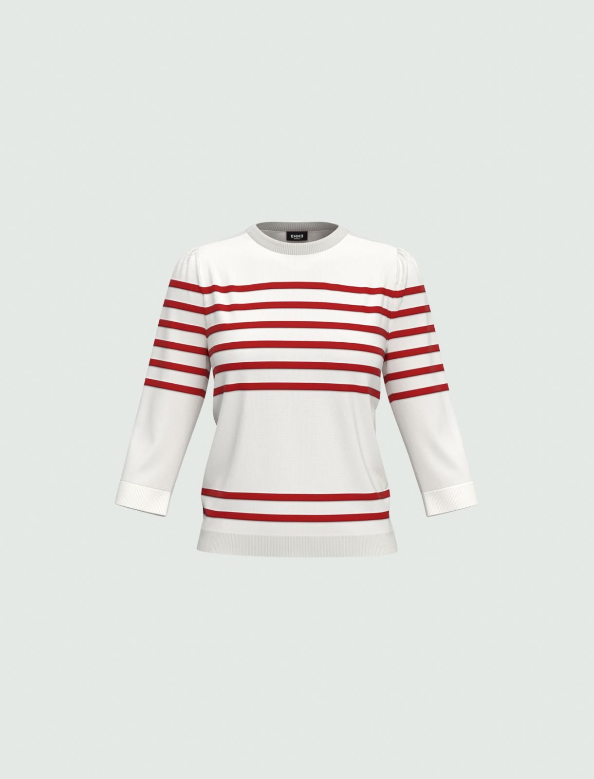 Lurex sweater - White - Emme 