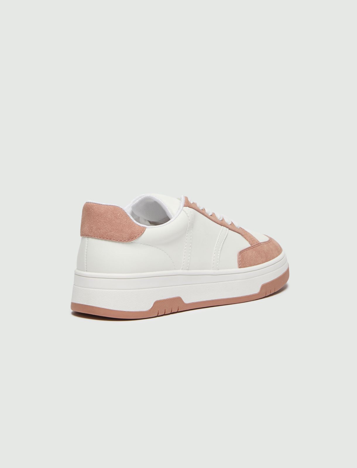 Sneakers with contrast detail - Pink - Marina Rinaldi - 3