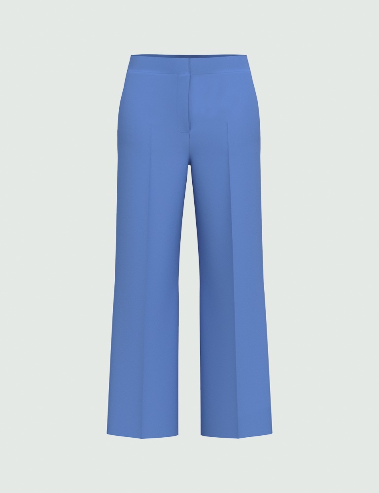 Spodnie z dżerseju - Głęboki niebieski - Emme  - 2