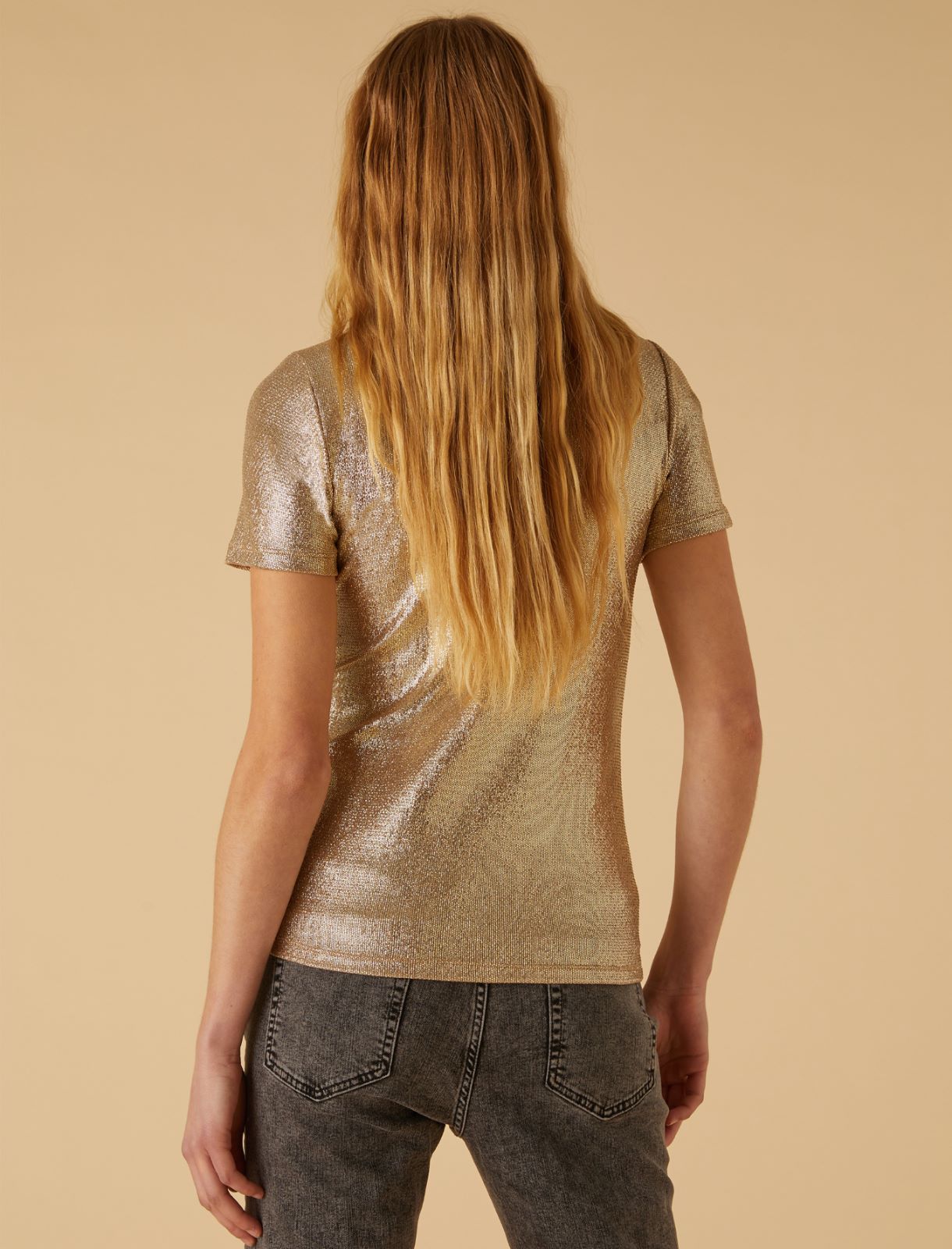 Jersey T-shirt - Platinum - Marina Rinaldi - 2