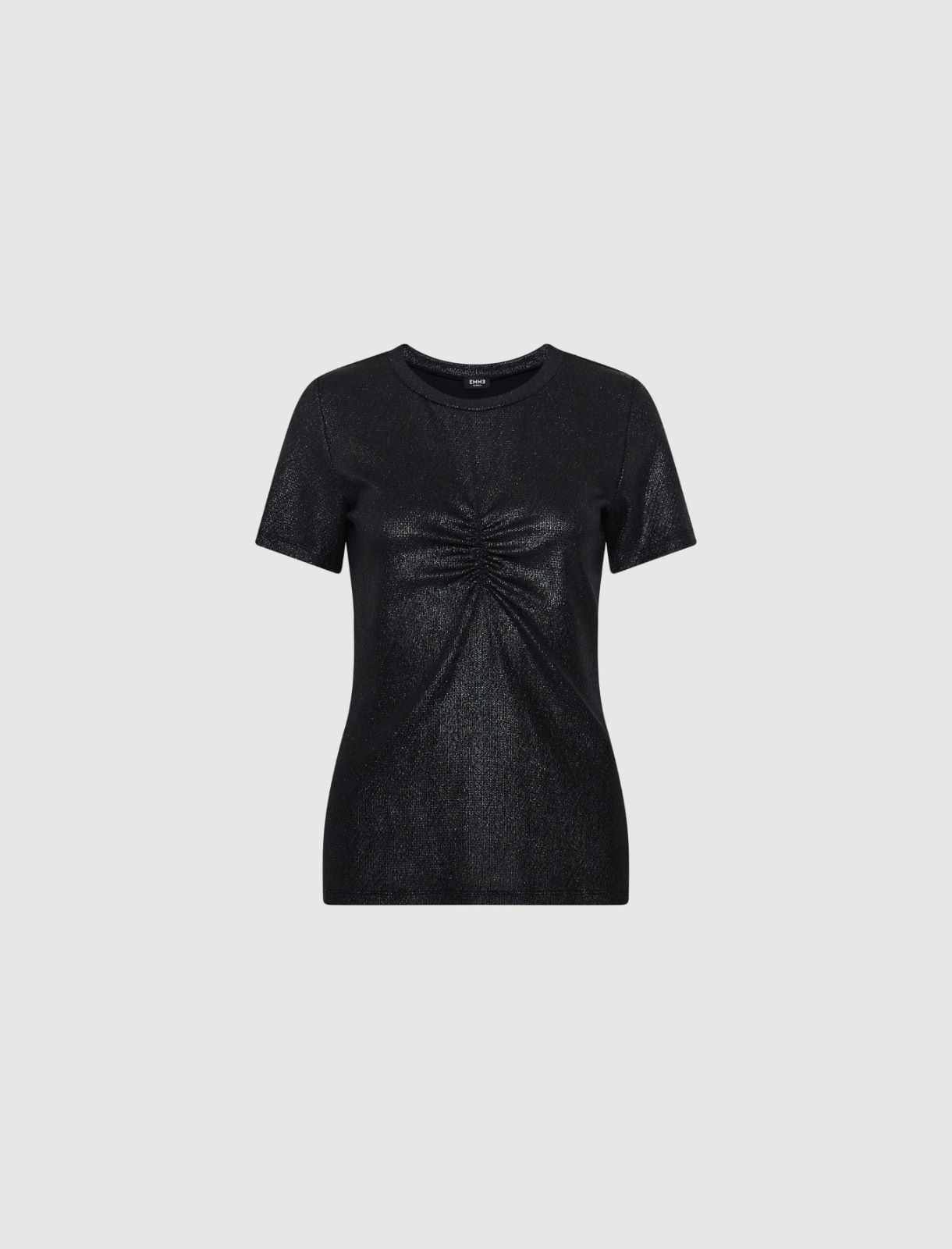 Jersey T-shirt - Black - Marina Rinaldi - 4