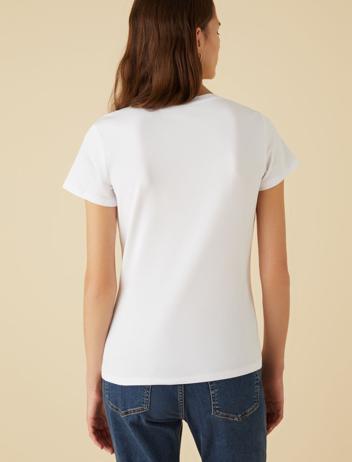 T-Shirt mit Print - Weiss - Marella - 2