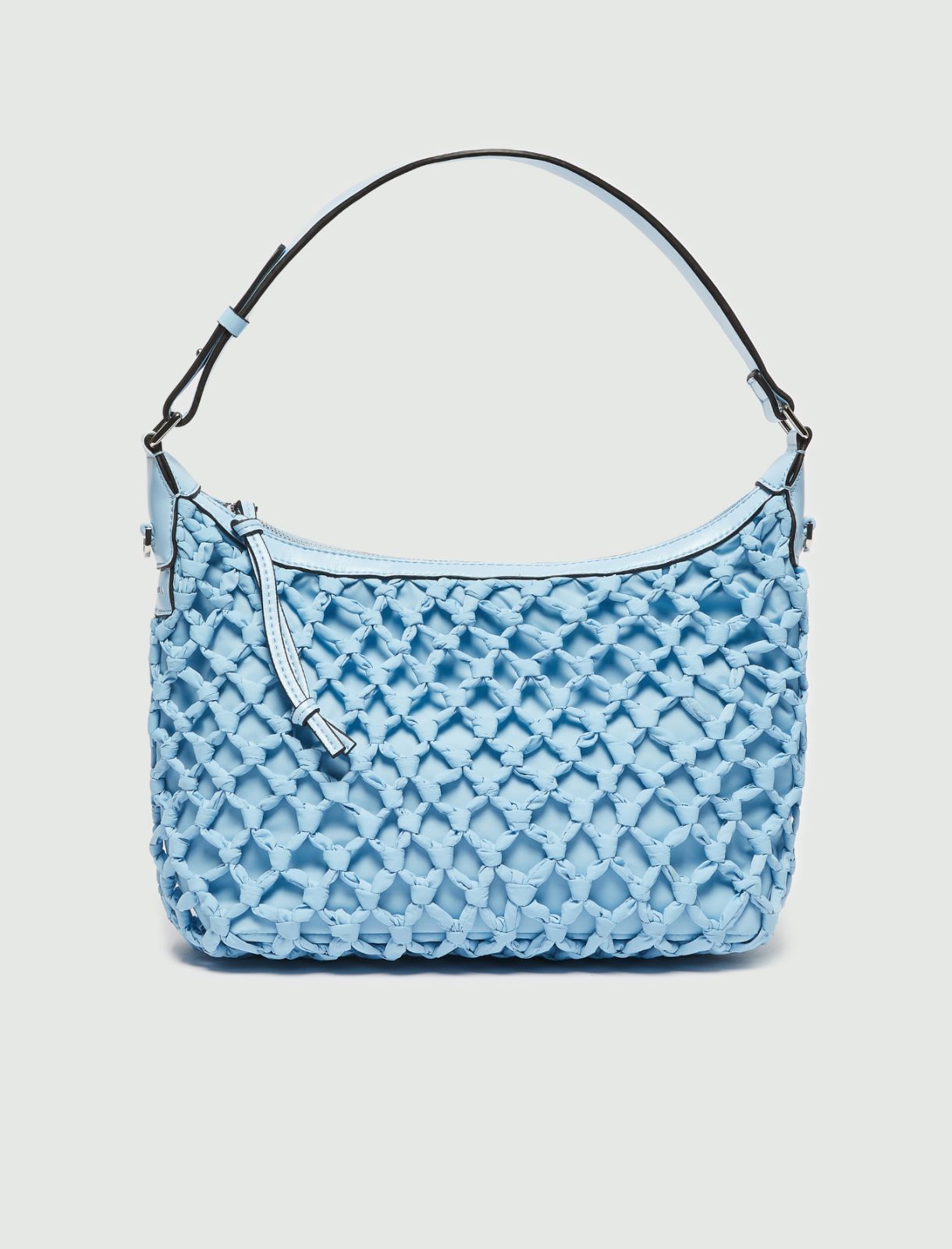 Woven bag - Light blue - Marina Rinaldi