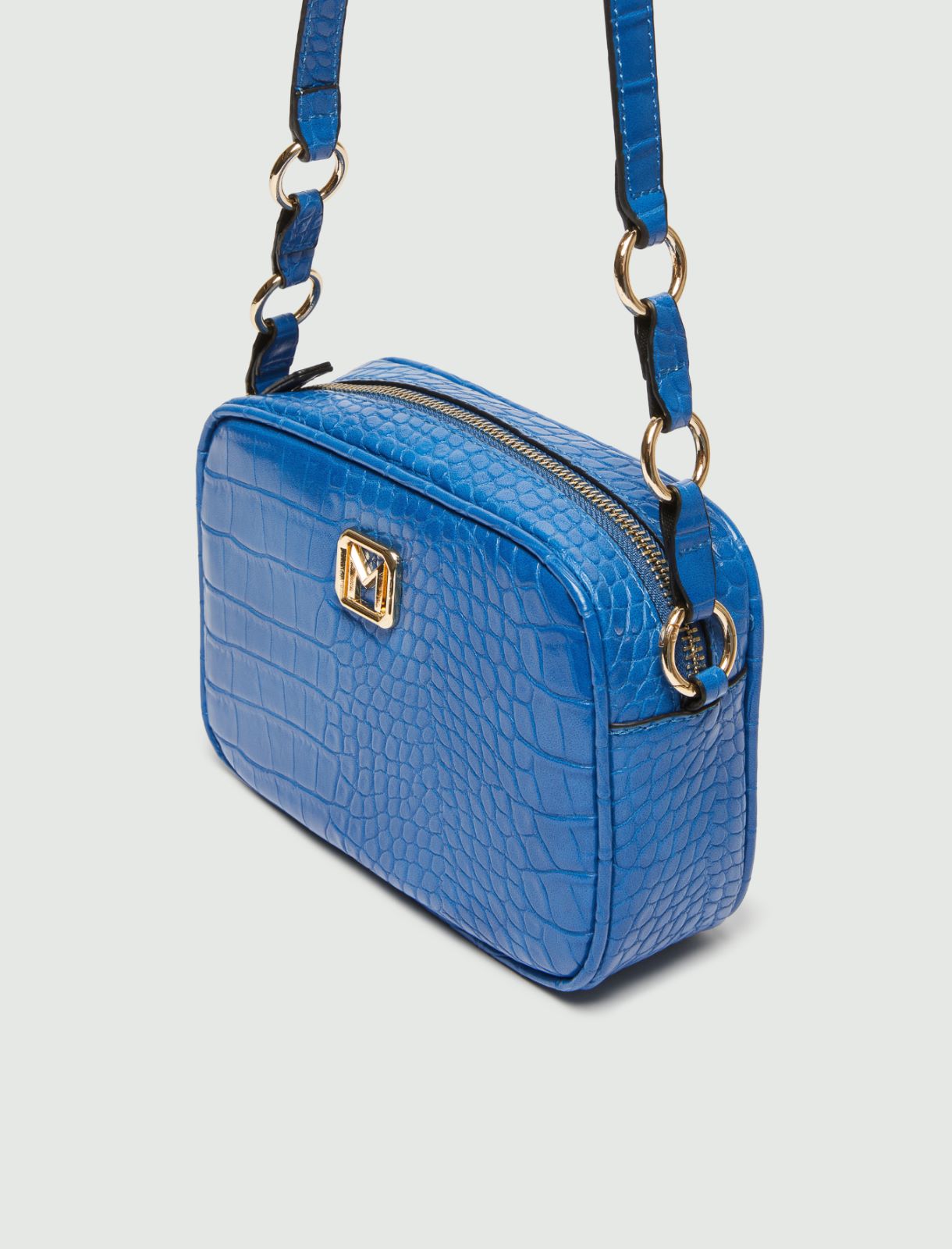 Shoulder-strap bag - Cornflower blue - Marina Rinaldi - 5