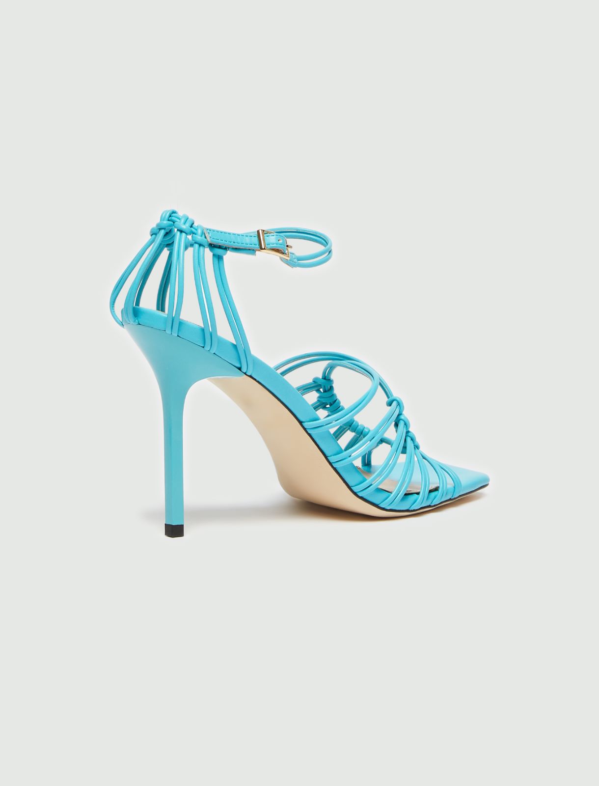Sandaletten mit hohem Absatz - Lichtblau - Marella - 3