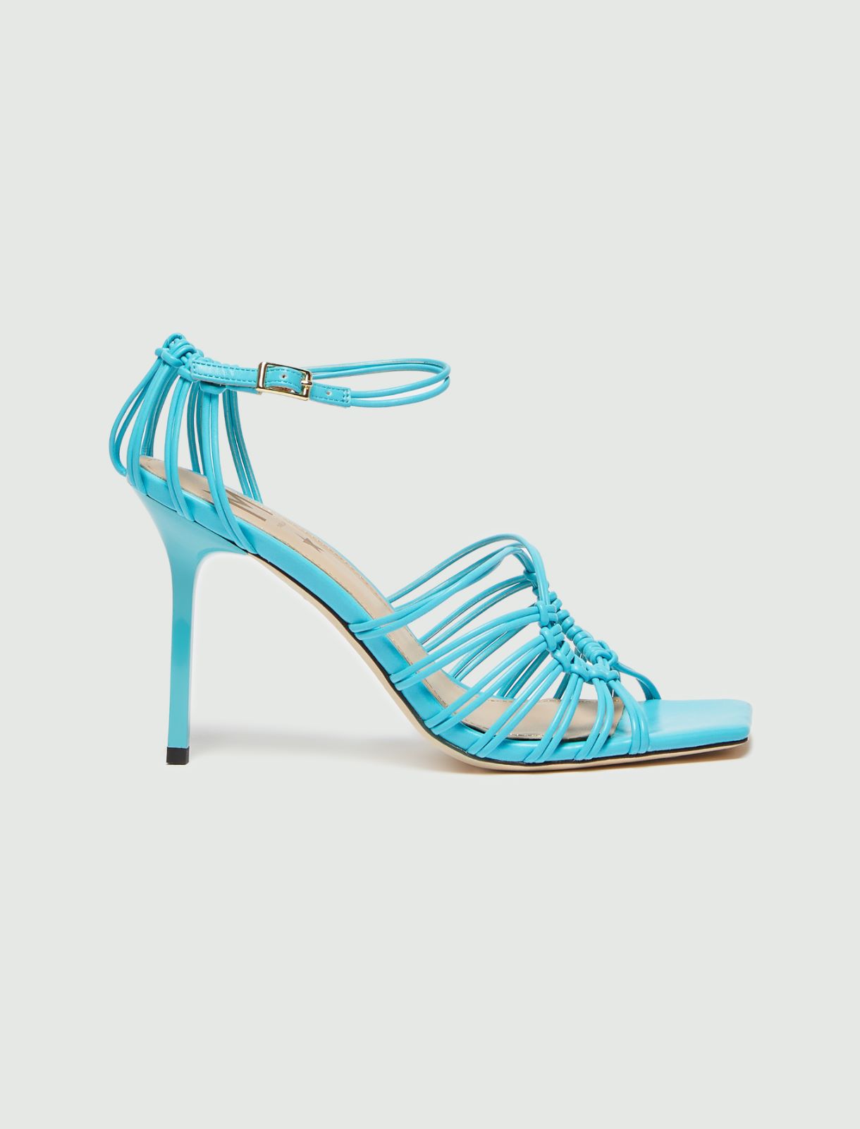 Sandaletten mit hohem Absatz - Lichtblau - Marella