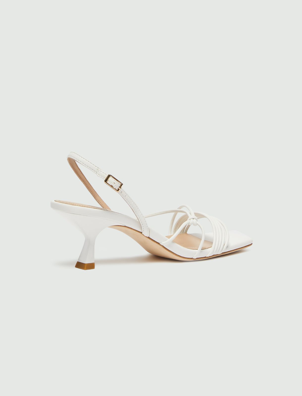 Mid-heeled sandals - White - Marina Rinaldi - 3