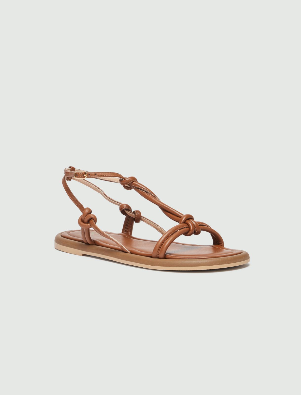 Flat sandals - Tobacco - Marella - 2