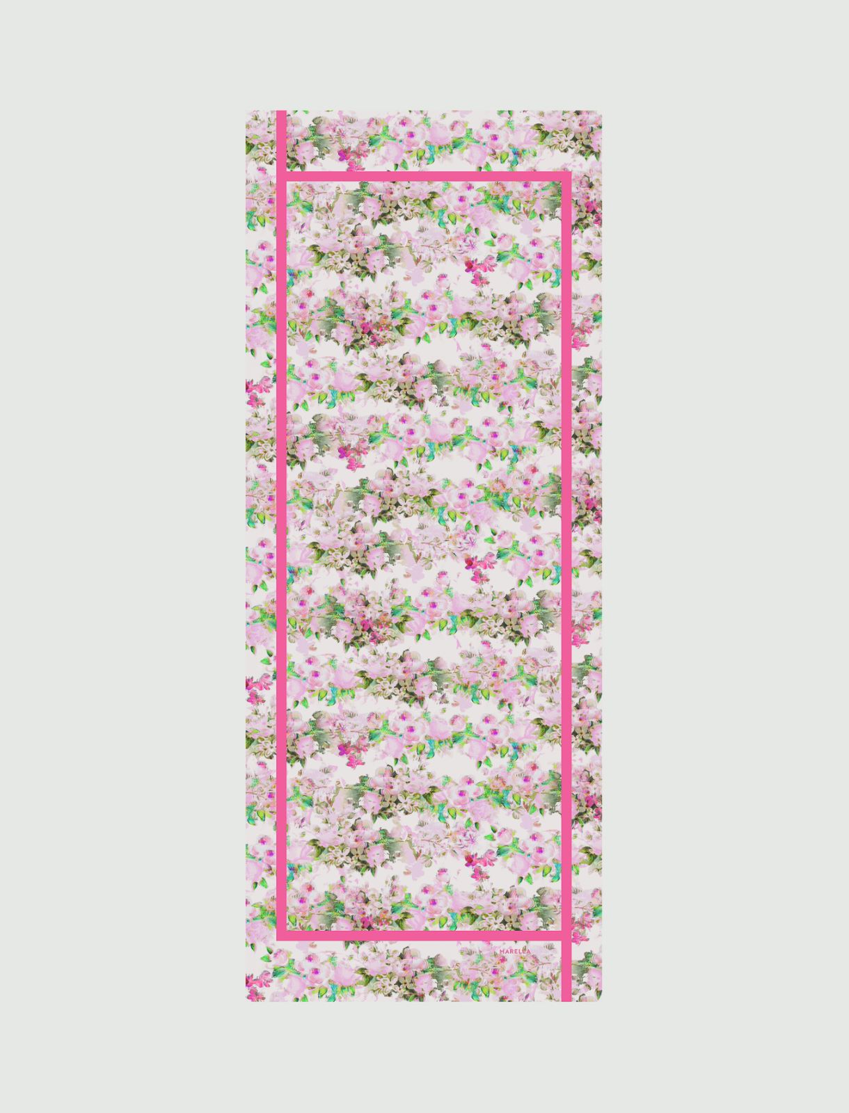 Patterned stole - Pink - Marina Rinaldi - 4