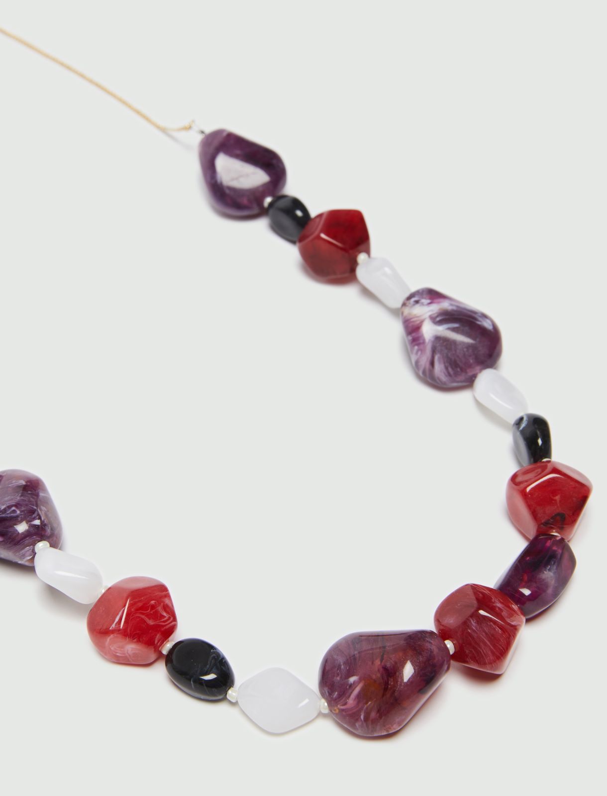 Long necklace - Fuchsia - Marella - 2