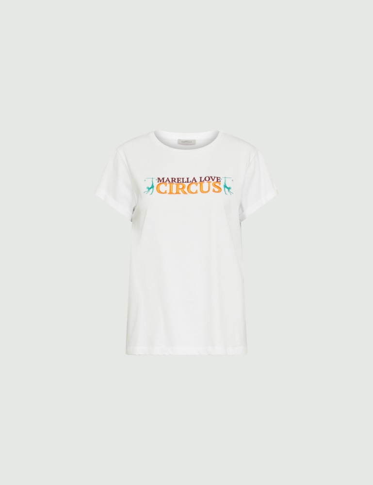 T-Shirt aus Jersey - Weiss - Marella - 2