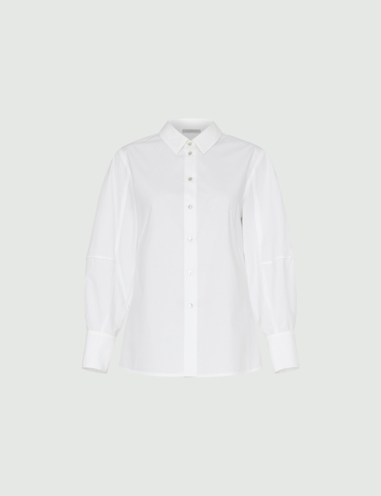 Camisa de popelina - Blanco - Marella - 2