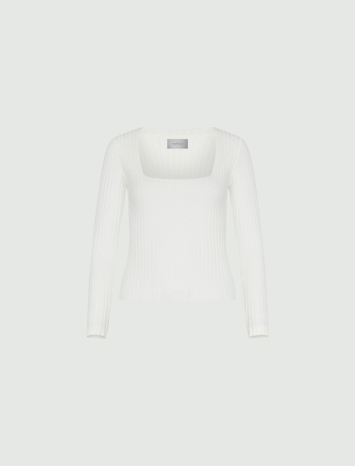 Slim-fit sweater - Ivory - Marella - 5