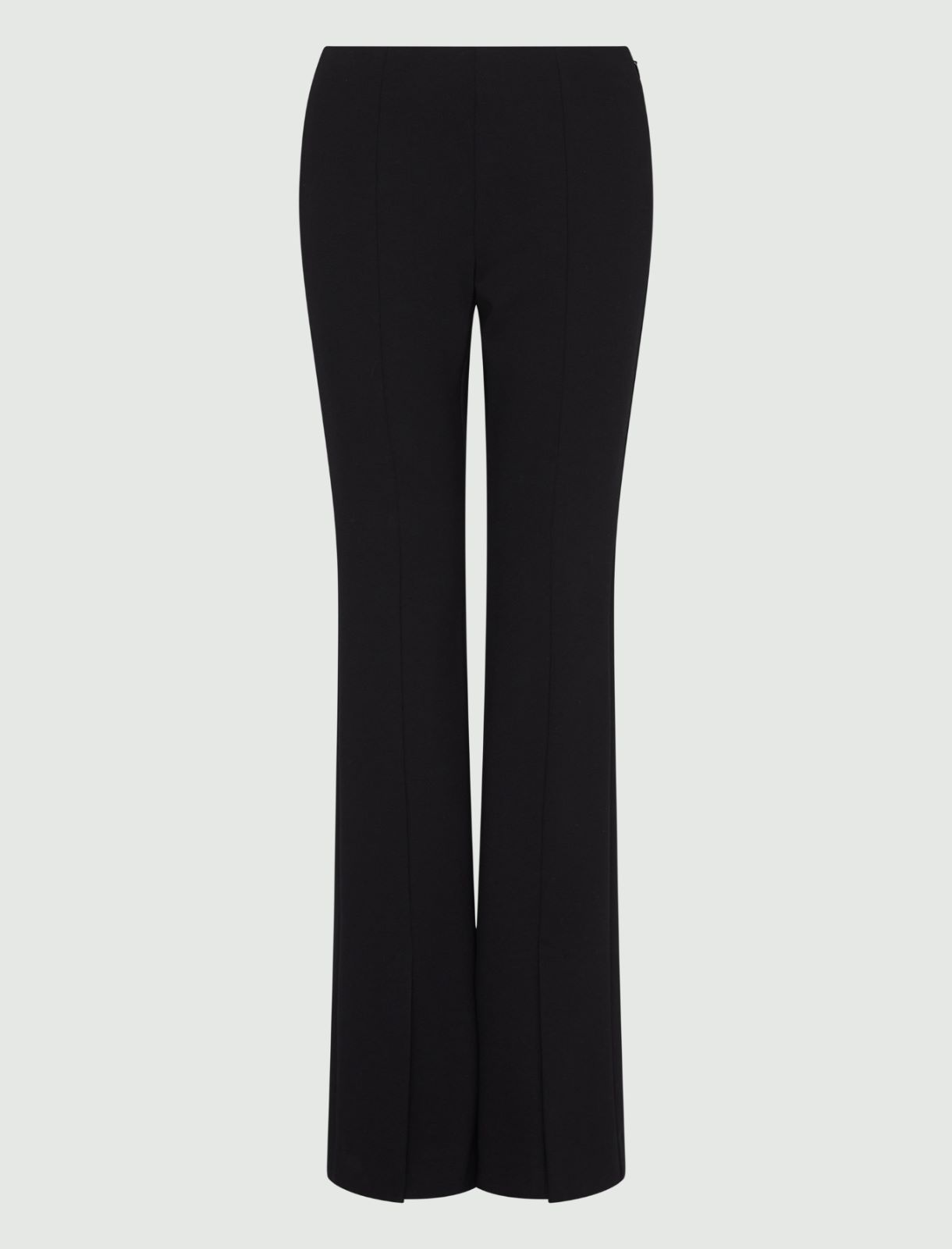 Jersey trousers - Black - Marina Rinaldi - 5