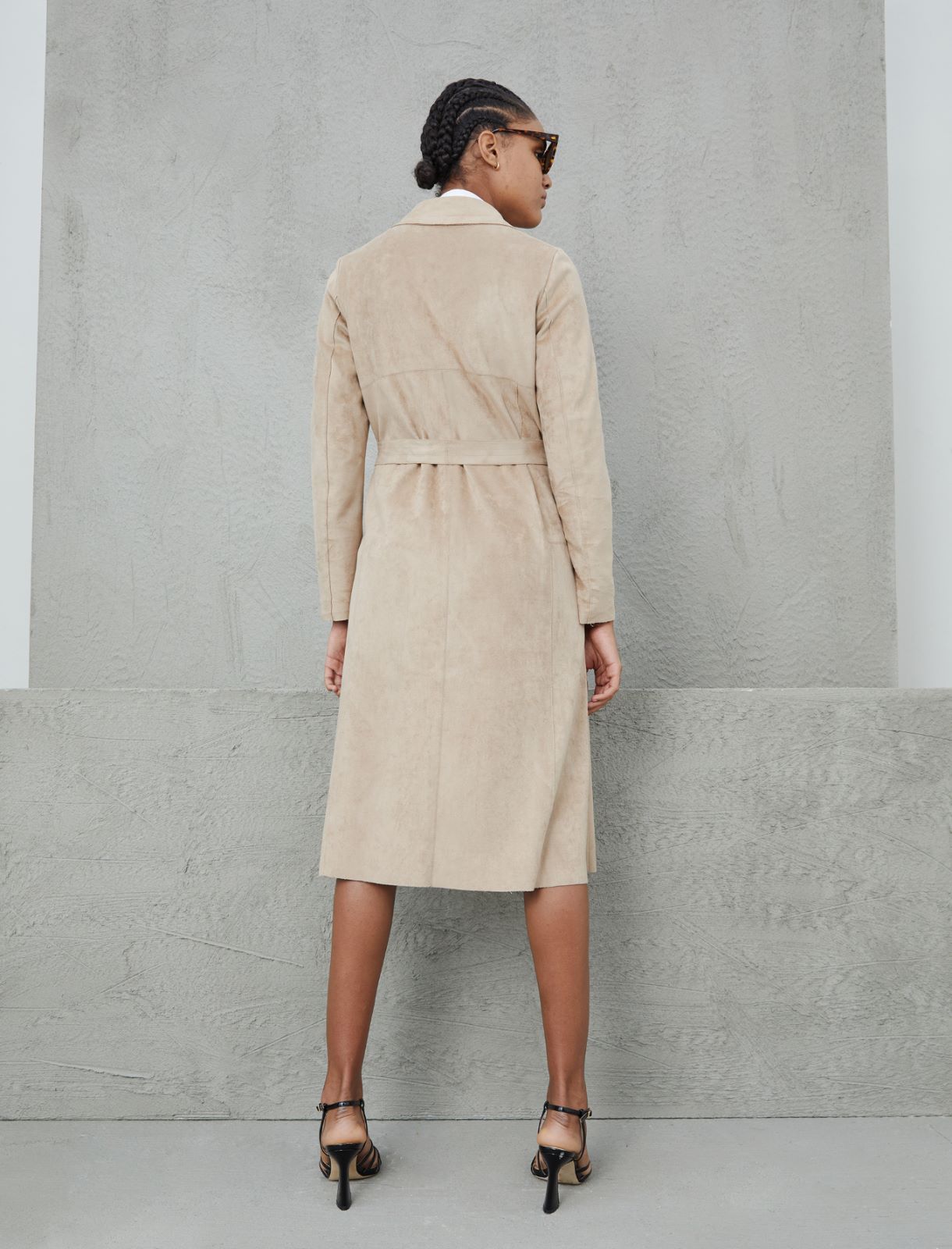Double-breasted trench coat - Sable - Marella - 2