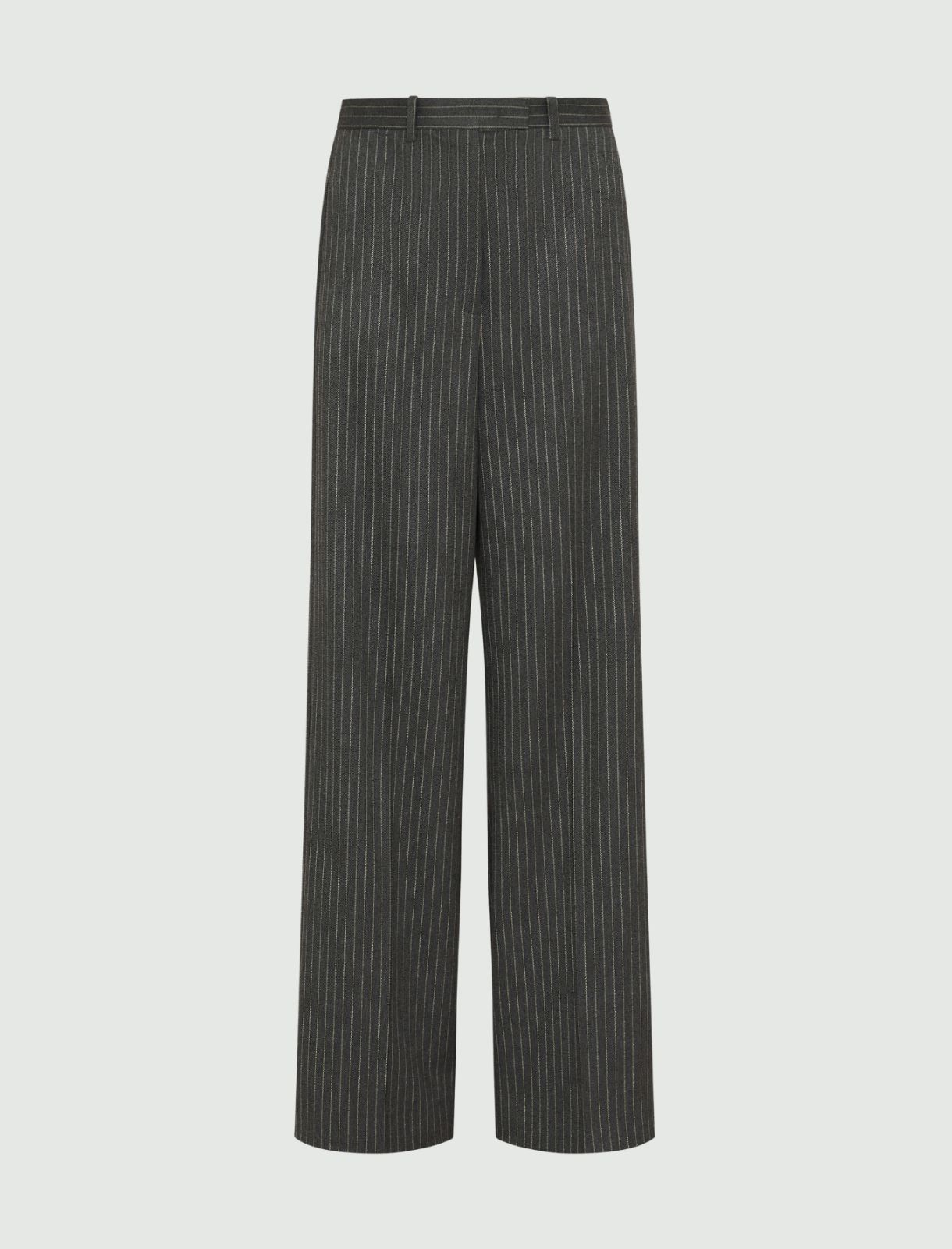 Wide-leg trousers - Medium grey - Marella - 5