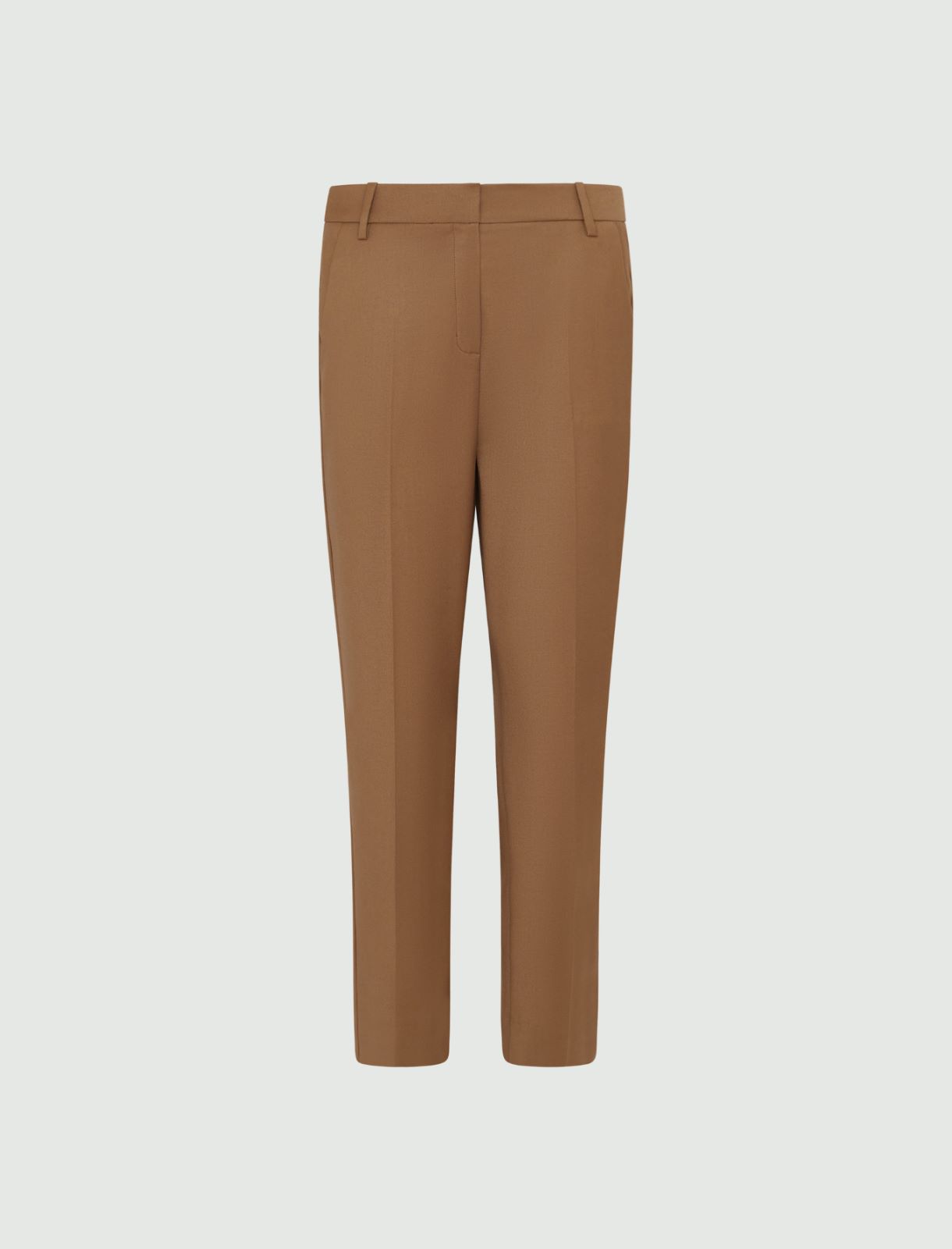 Slim trousers - Camel - Marella - 5