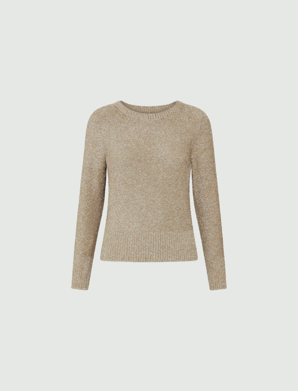 Lurex sweater - Gold - Marella - 2