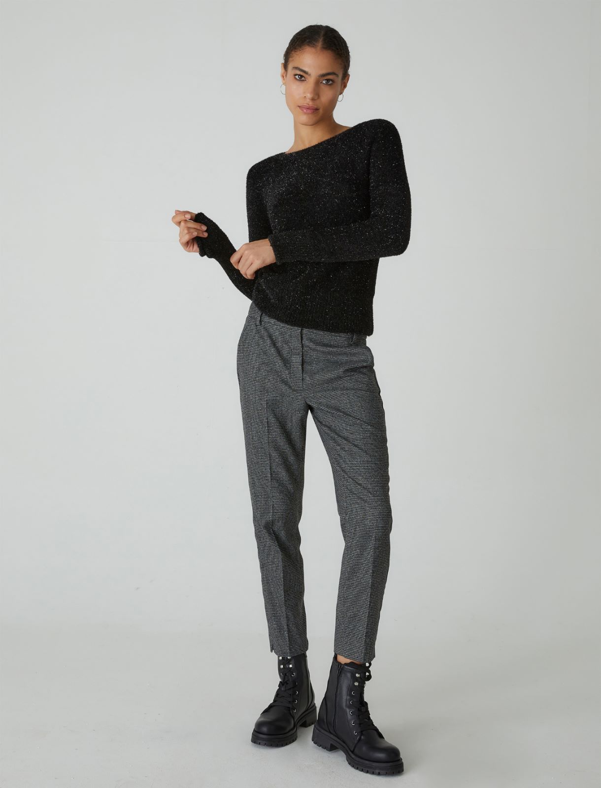Slim-fit sweater - Black - Marella
