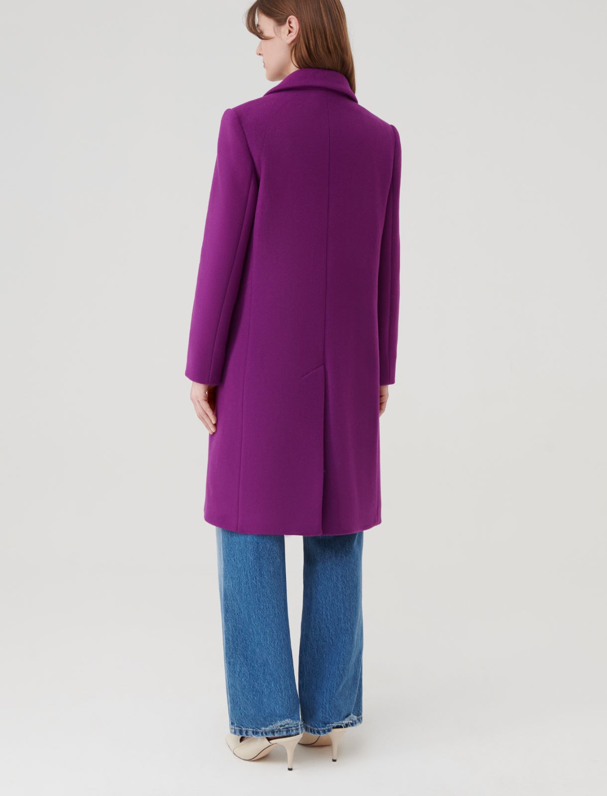 Cloth coat - Cyclamen - Marella - 2
