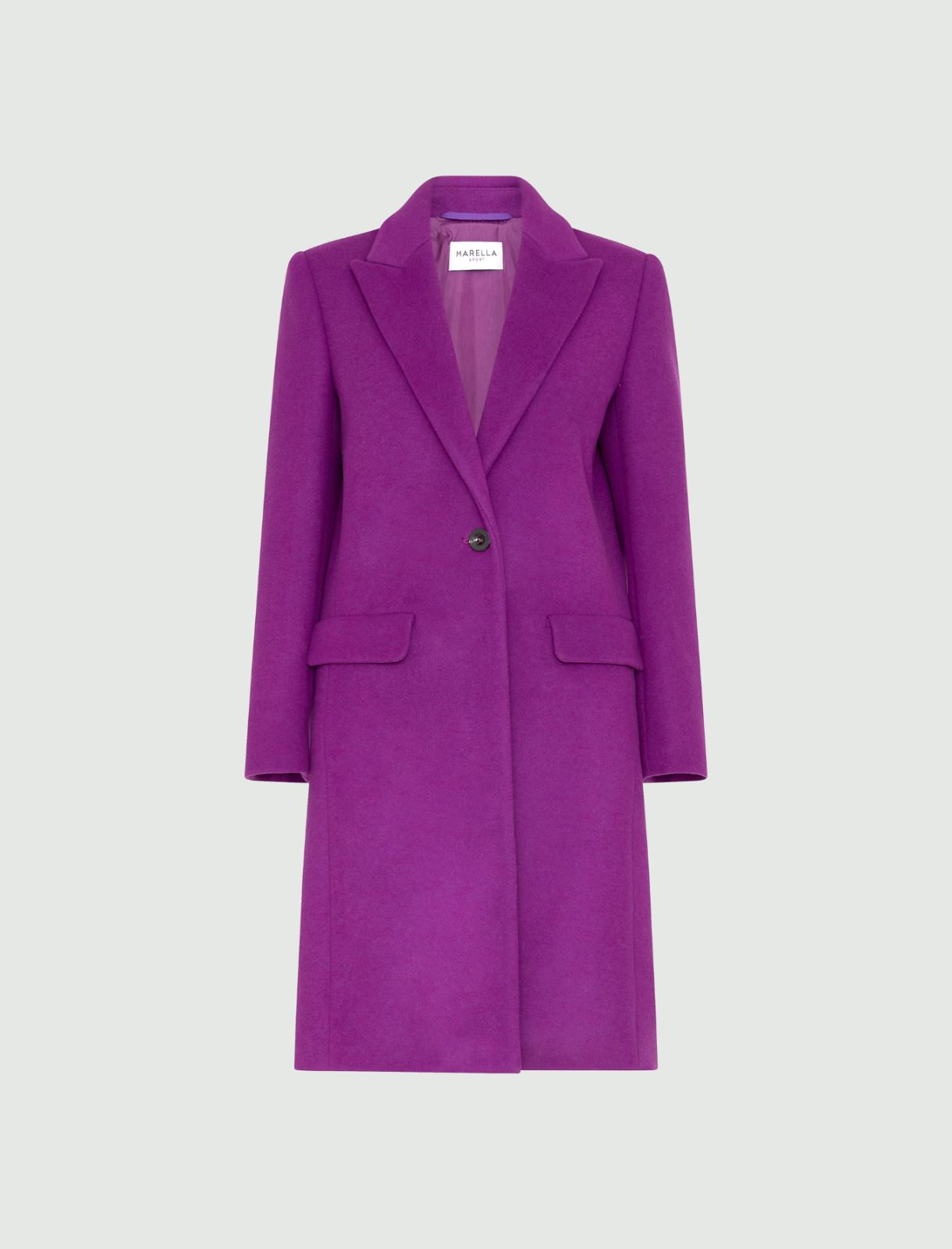 Cloth coat - Cyclamen - Marella - 2