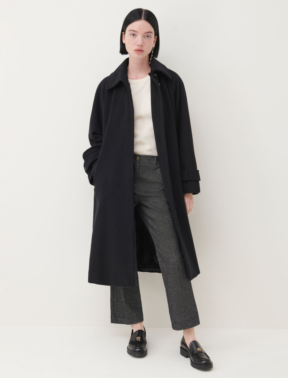 Wool coat - Black - Marella