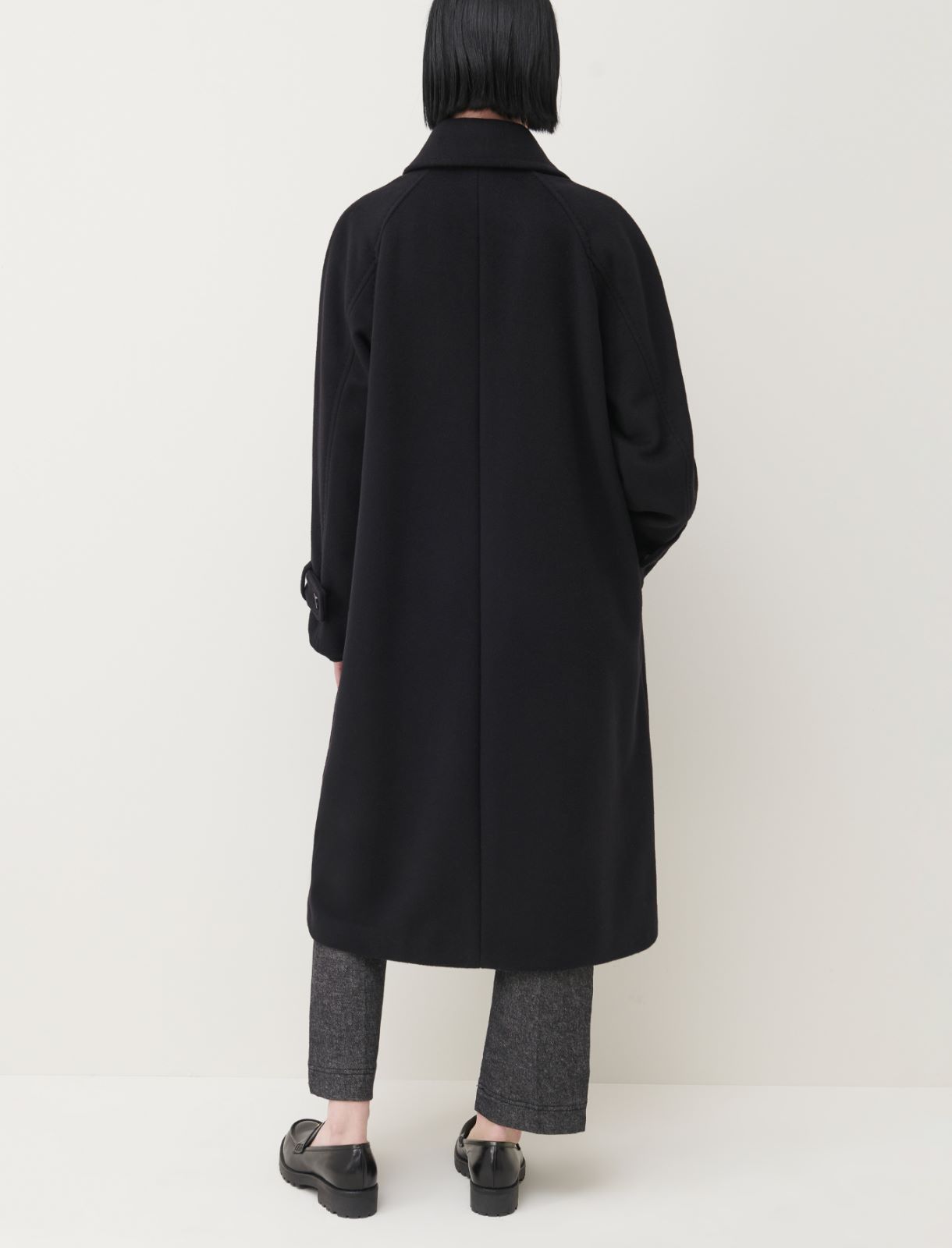 Mantel aus Wolle - Schwarz - Marella - 2