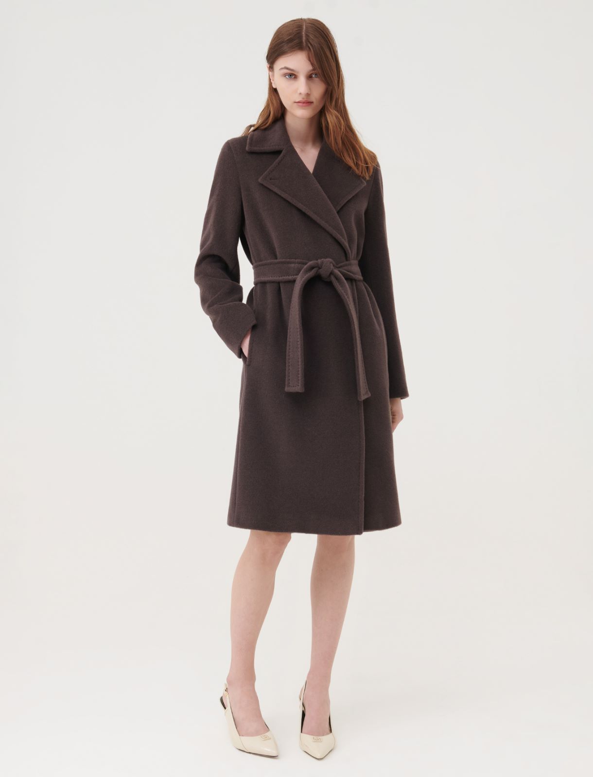 Wool coat - Brown - Marella