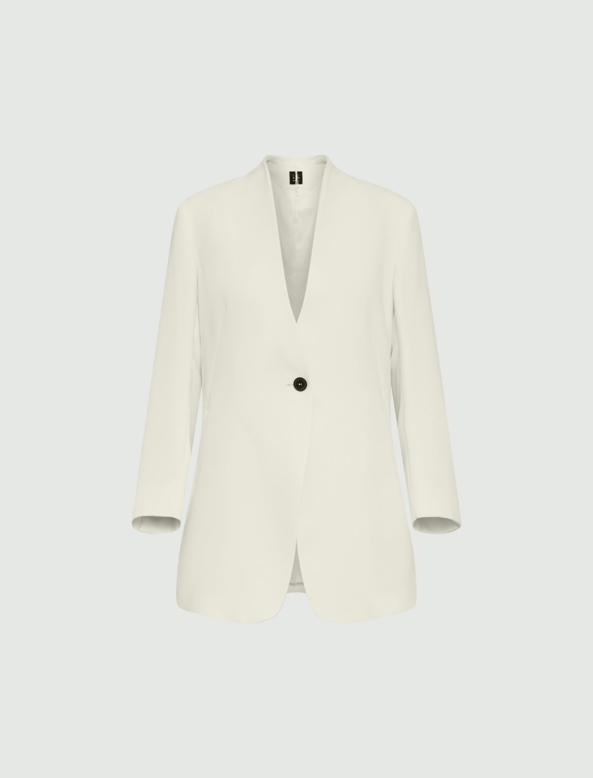 Long blazer - Wool white - Marella - 5