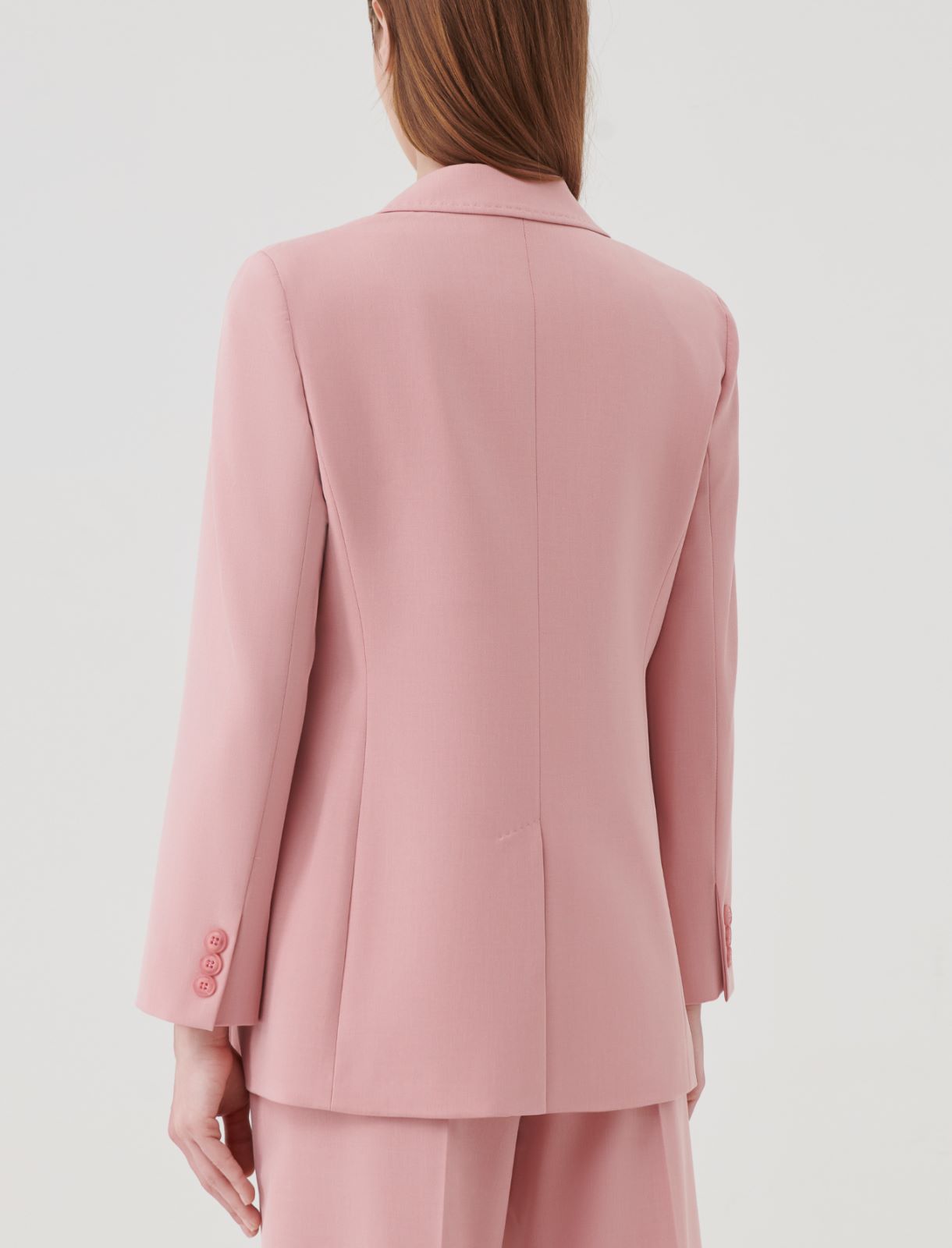 Semi-fitted blazer - Pink - Marella - 3