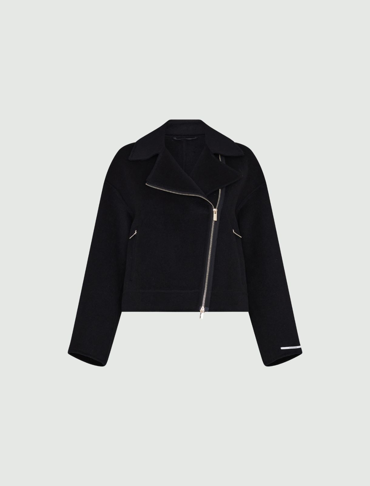 Biker jacket - Black - Marella - 5