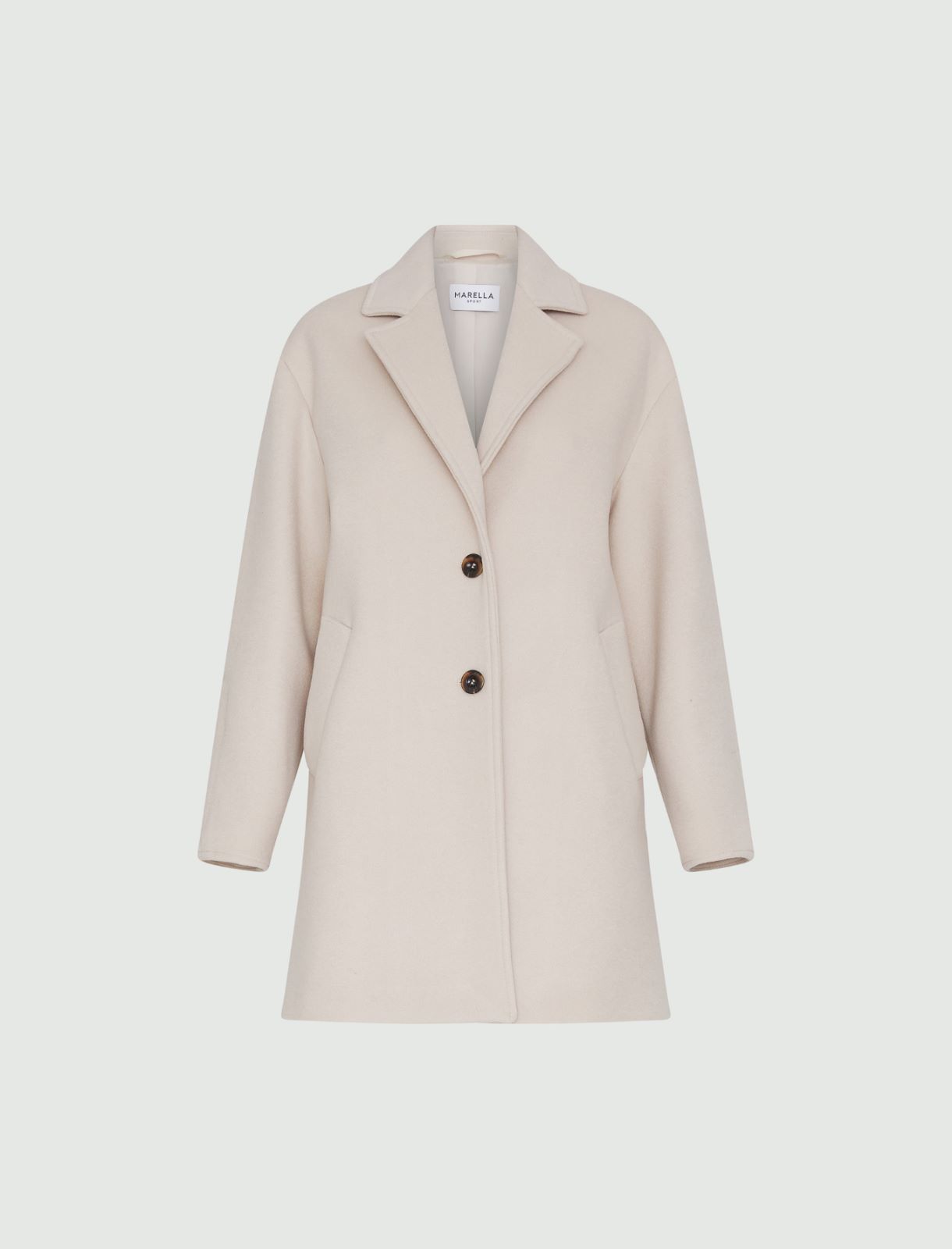 Cloth coat - Beige - Marella - 5