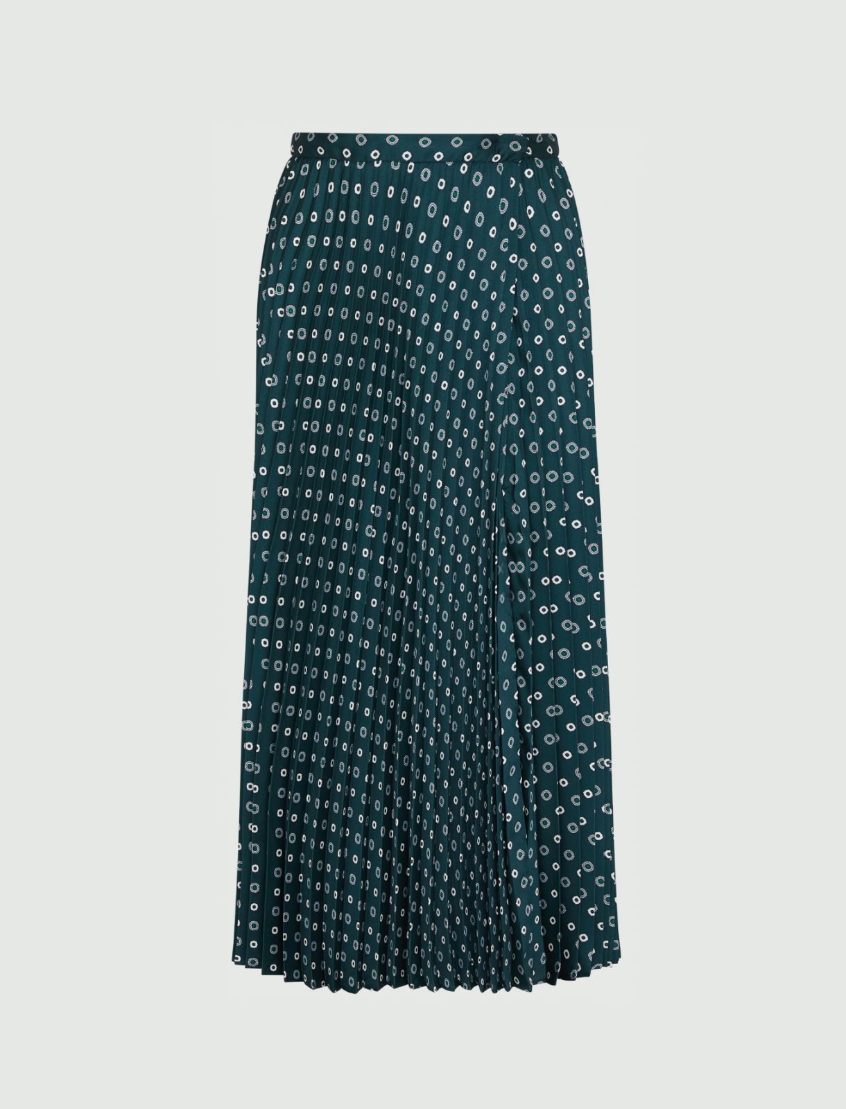 Pleated skirt - Dark green - Marella - 5