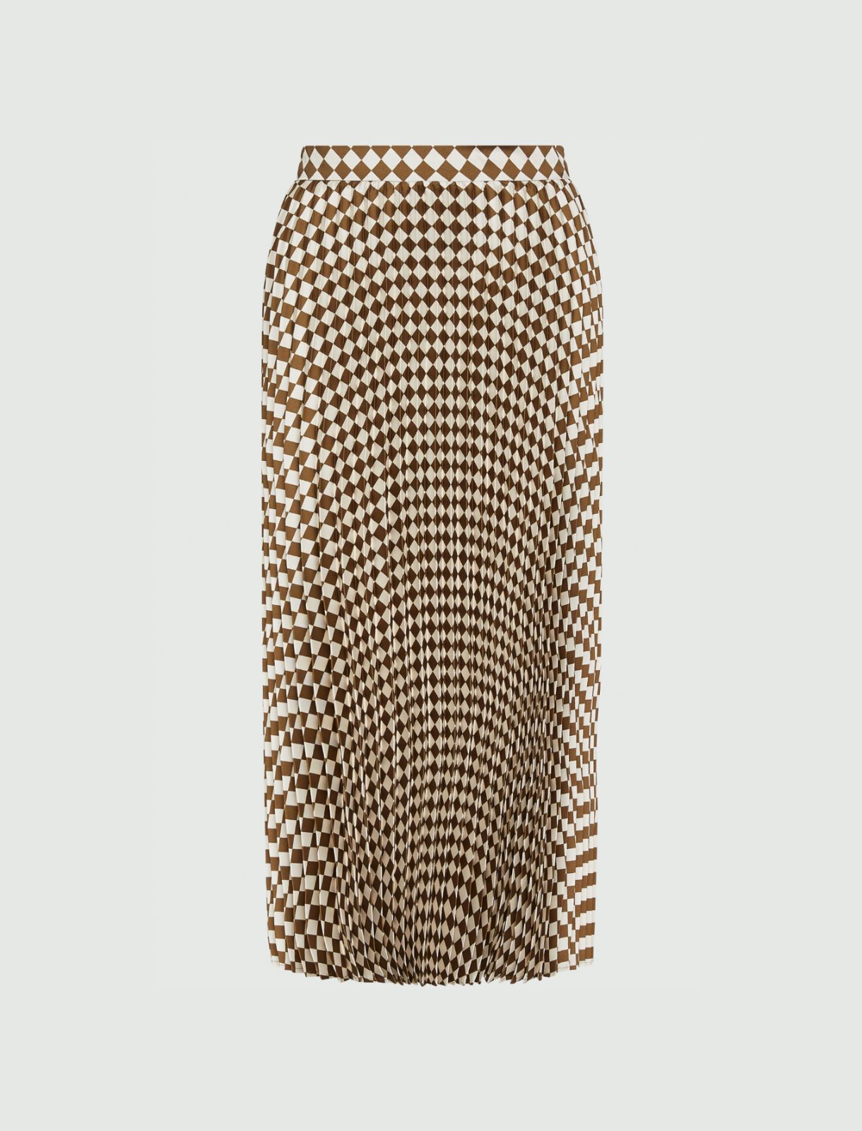 Pleated skirt - Olive - Marella - 5