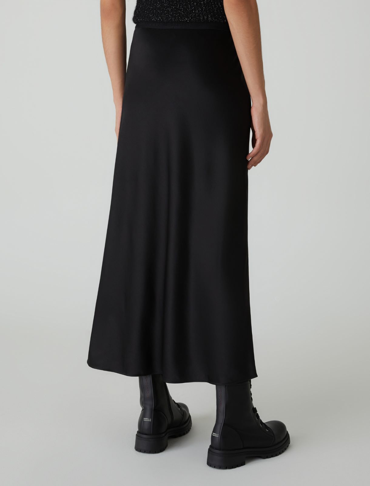 Long skirt - Black - Marella - 2