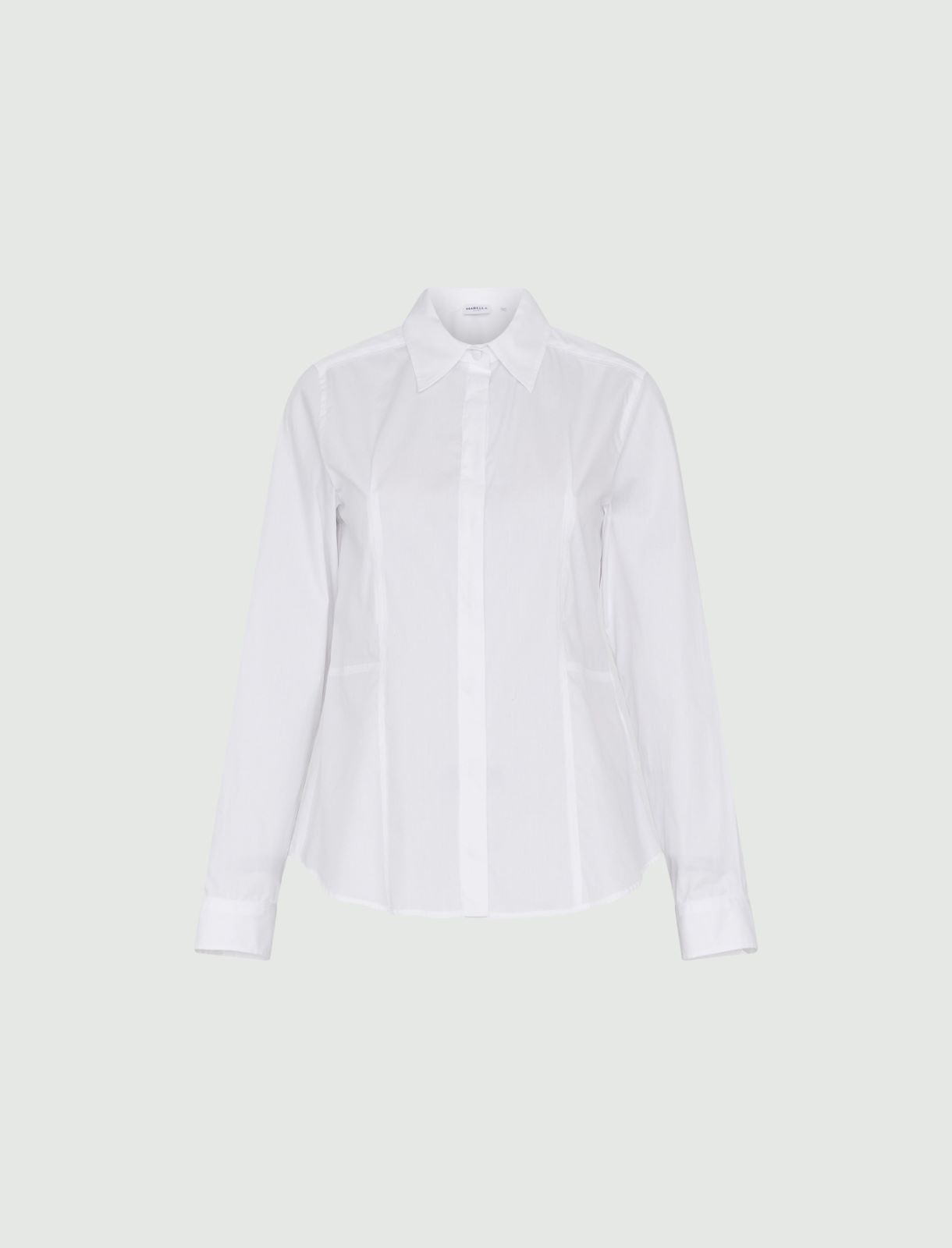 Poplin shirt - Optical white - Marella - 5