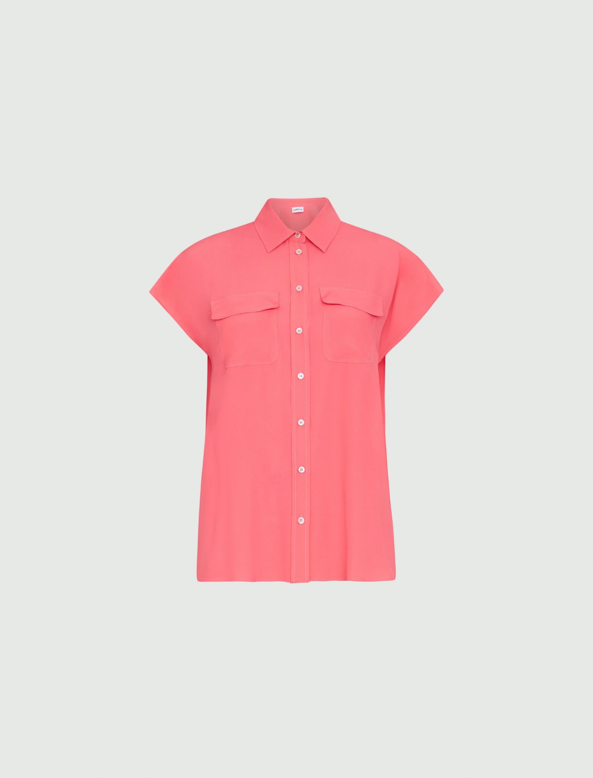 Crepe shirt - Shocking pink - Marella