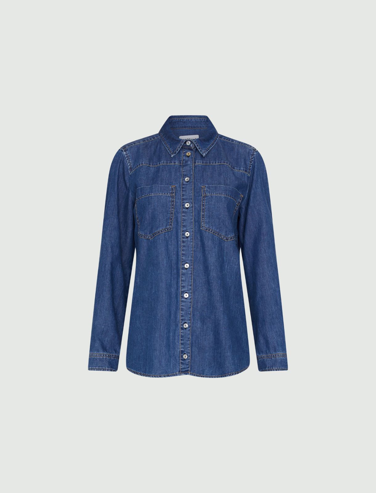 Denim shirt - Blue jeans - Marella - 5