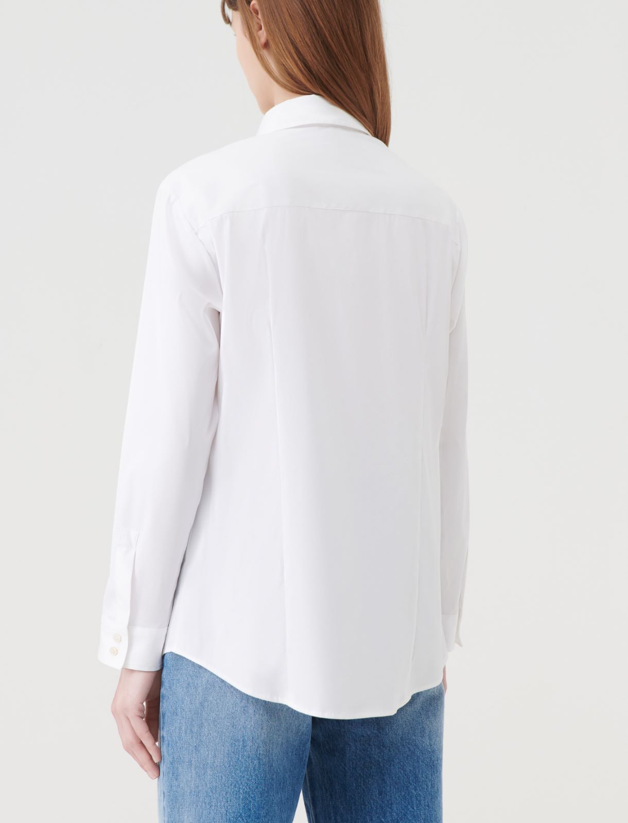 Poplin shirt - Optical white - Marella - 3