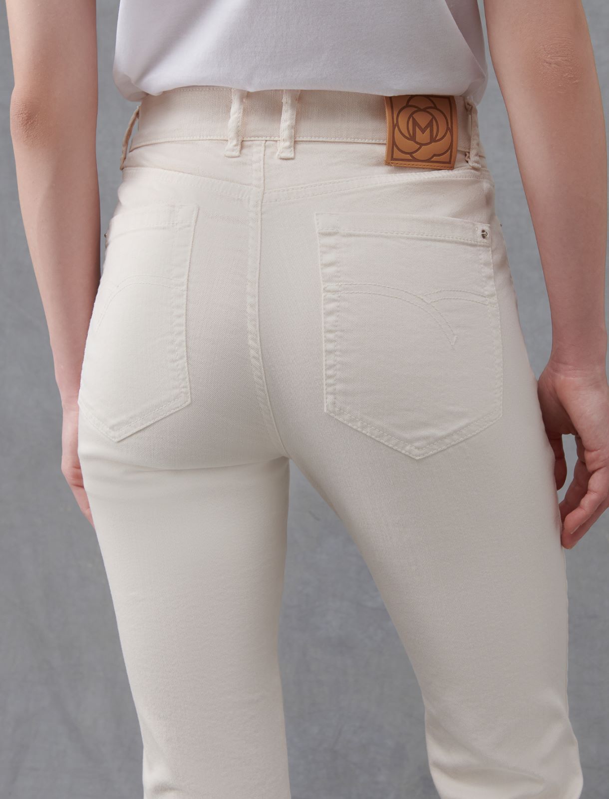 Flared trousers - Cream - Marella - 5
