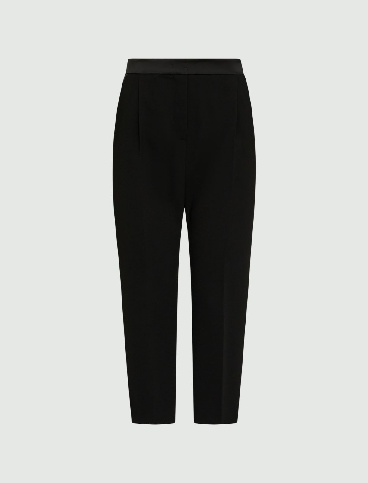 Crepe trousers - Black - Marella - 2