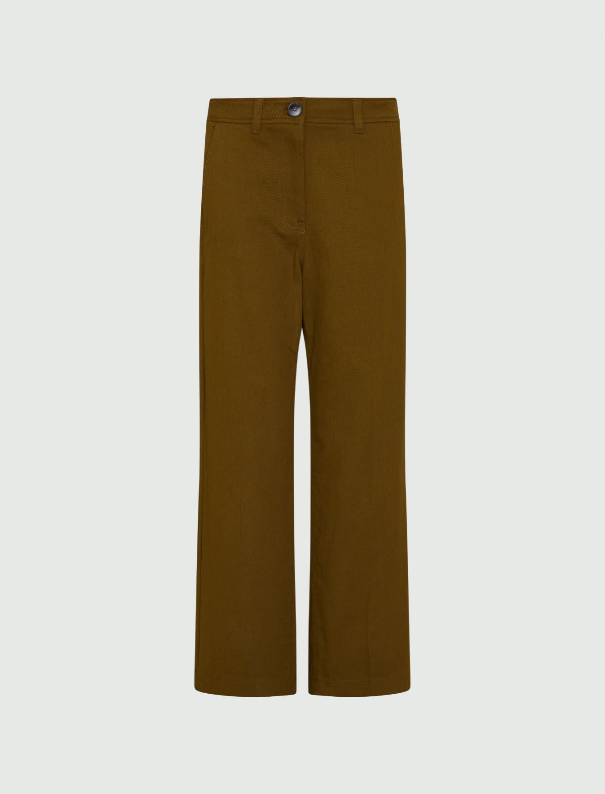 Wide-leg trousers - Olive - Marella - 5