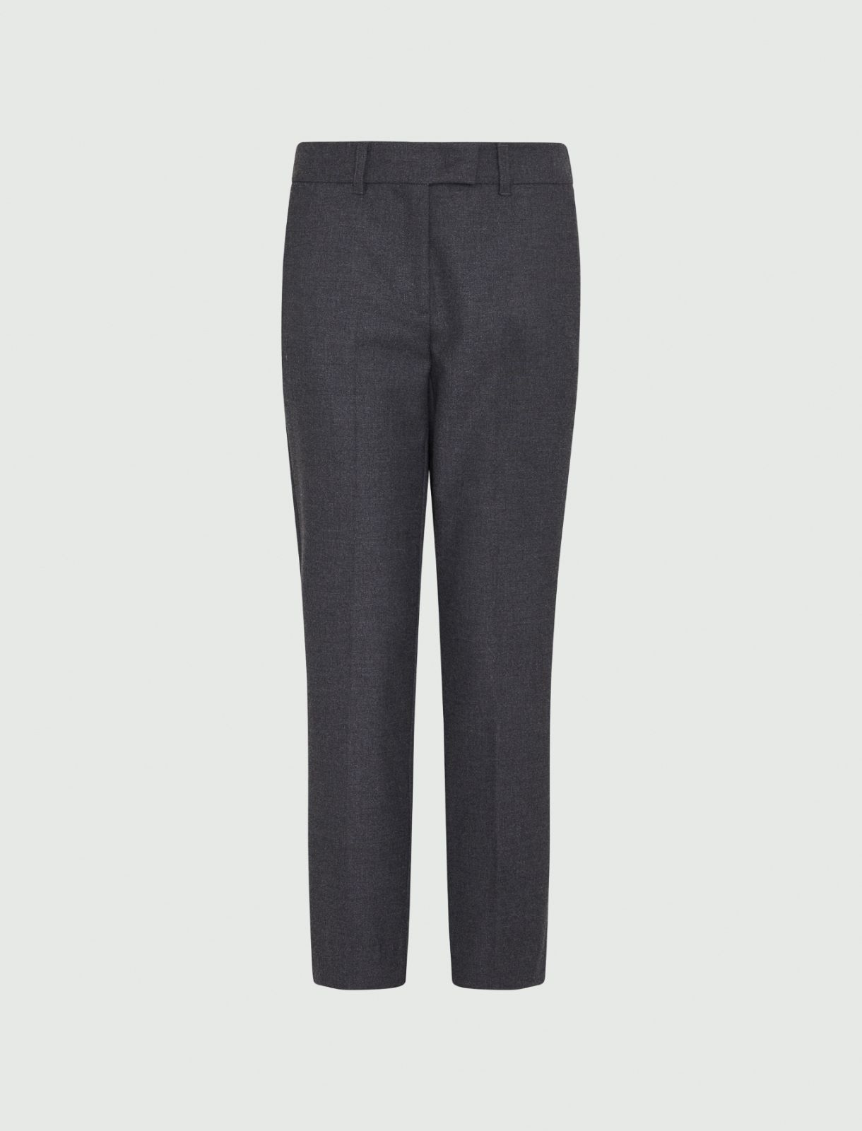 Flannel trousers - Melange grey - Marella - 5